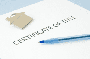 title certificate