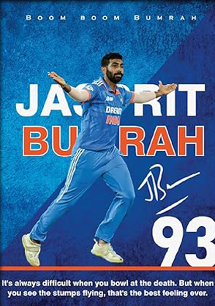 Jasprit Bumrah Signature Trademark