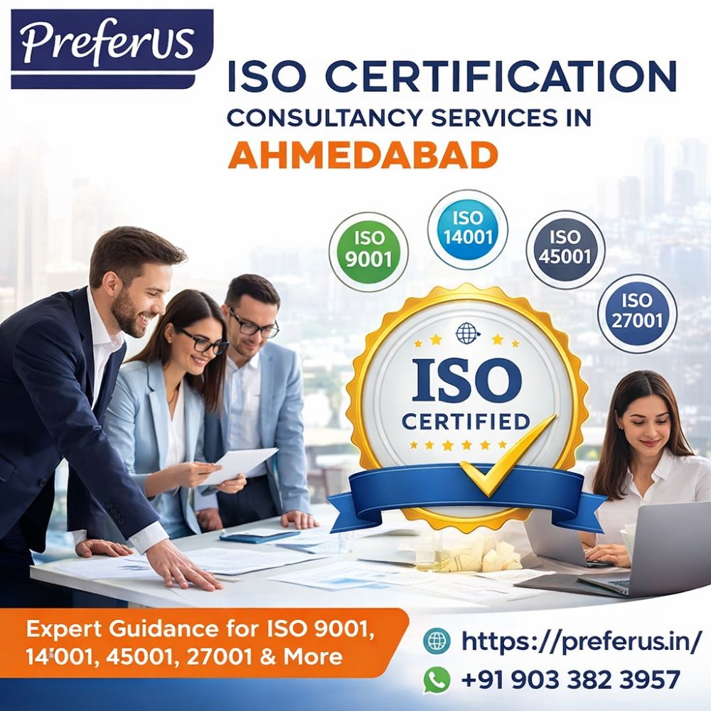 ISO Certification Consultancy Services in Ahmedabad